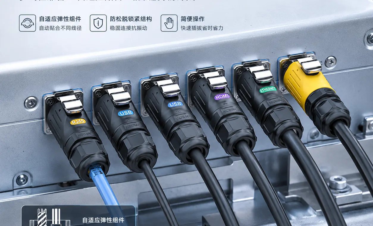 一根插头搞定多种线径?惟兴科技通用航空插头打破连接器选型僵局