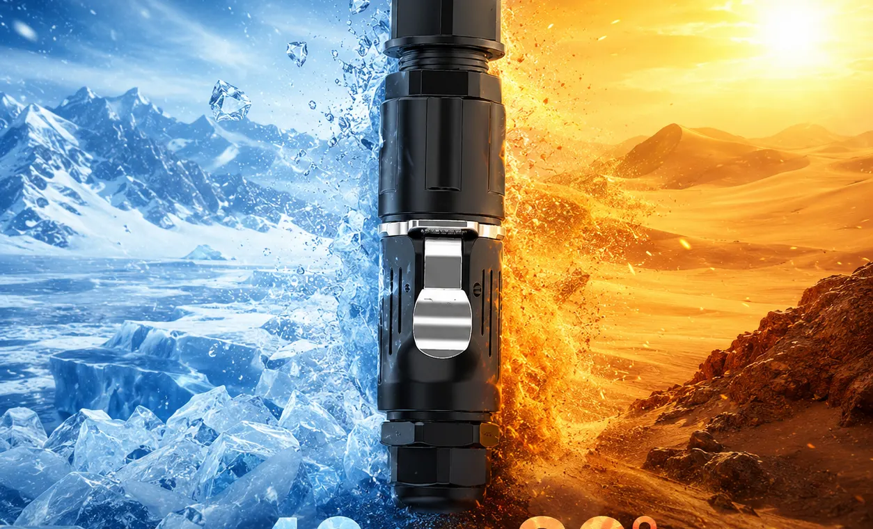 从极寒到酷暑,这款连接器如何实现-40℃~85℃全温域稳定运行?