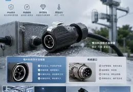 惟兴科技防水连接器：从接线省心到长期稳定，户外与工业场景的选型思路