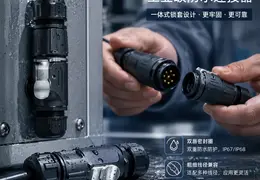 高频使用也不怕:惟兴科技LP防水连接器如何实现超长插拔寿命?