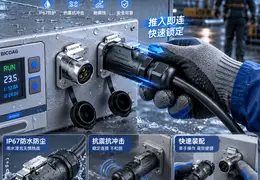 现场更稳更省心的防水连接方案：推入式与螺纹锁紧的选型思路与场景实践