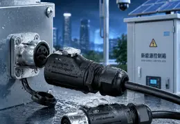 深圳防水连接器厂家排名 UV 抗老化户外适配连接器厂