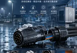 深圳防水连接器厂家如何实现宽温稳定连接：惟兴科技适配多场景的防水连接方案