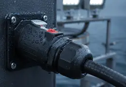 从现场痛点看防水连接器真正比拼的是什么——深圳防水连接器厂家自研 EW-LP32 大电流防水连接方案解析