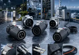 惟兴科技EW-LP32系列防水连接器选型指南:户外照明、工业自动化与新能源场景应用解析