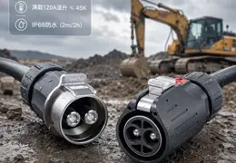 从接触阻抗到温升控制:揭秘工程机械中防水连接器的真实选型逻辑