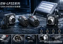 惟兴科技 EW-LP32 防水连接器:多结构安装如何提升现场兼容性与工程效率
