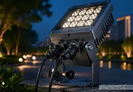 市政景观亮化为什么更考验防水连接器？EW-LP20选型与安装要点